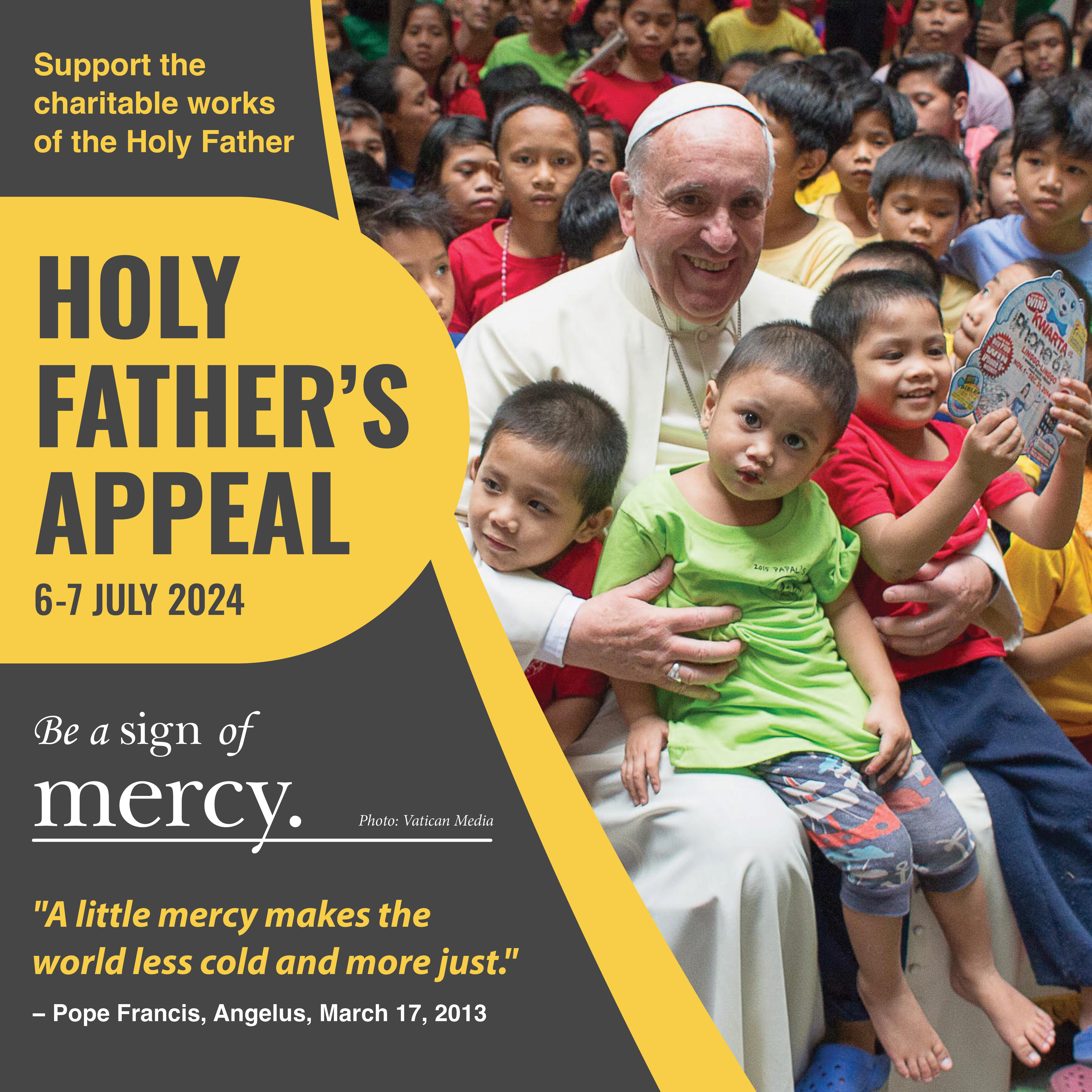 Holy Father's Appeal SM Tile 2024