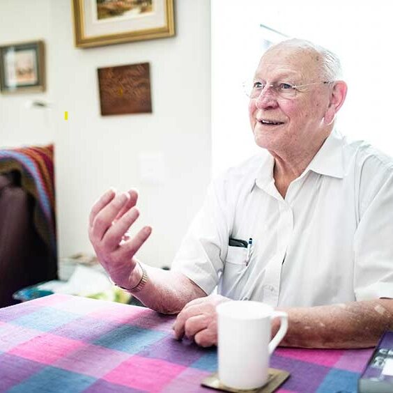 Monsignor Kerry Bayada reflects on his 53 years in the priesthood. PHOTO: Alphonsus Fok